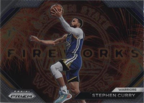 2023 PANINI PRIZM FIREWORKS SILVER PRIZM #5 STEPHEN CURRY PSA 9 | eBay