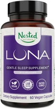 Luna Sleep Aid - Non-Habit Forming Natural Sleeping Pills for Adults with Natura