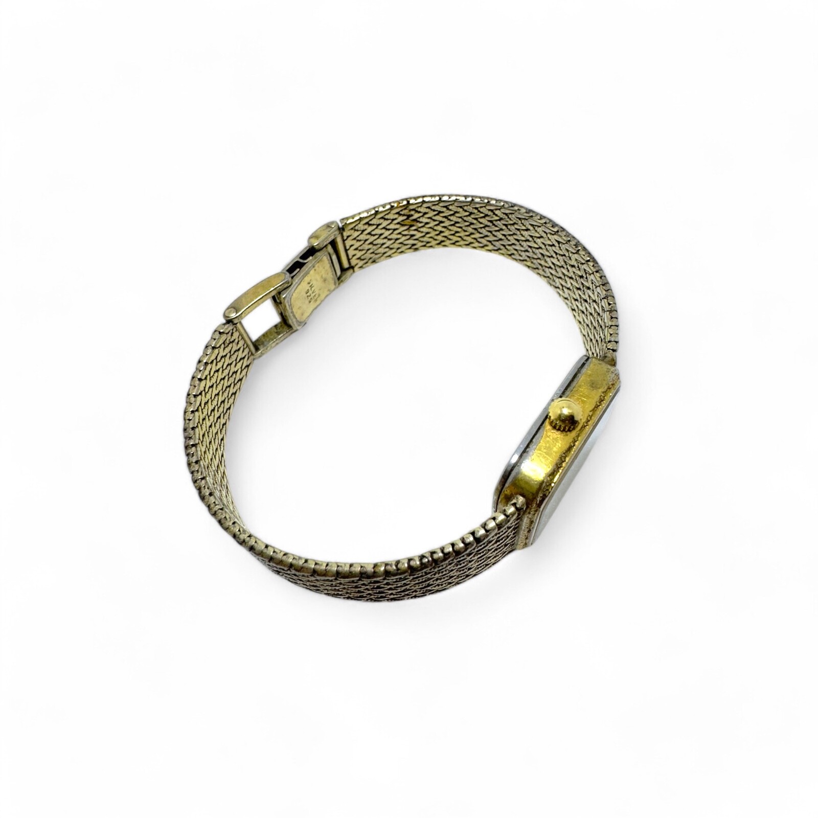 Vintage Longines Ladies Sterling Silver Quartz Watch, Untested, 20mm Case image 4