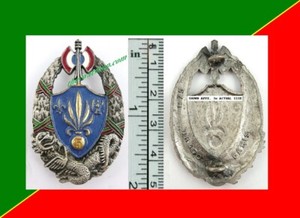 5th FOREIGN LEGION INFANTRY Rgt 1ST TYPE 1942-49 FRANCE DRAGO R75