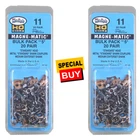 Kadee 11 Bulk Pack 20 pair #5 Metal Couplers (2) HO Scale