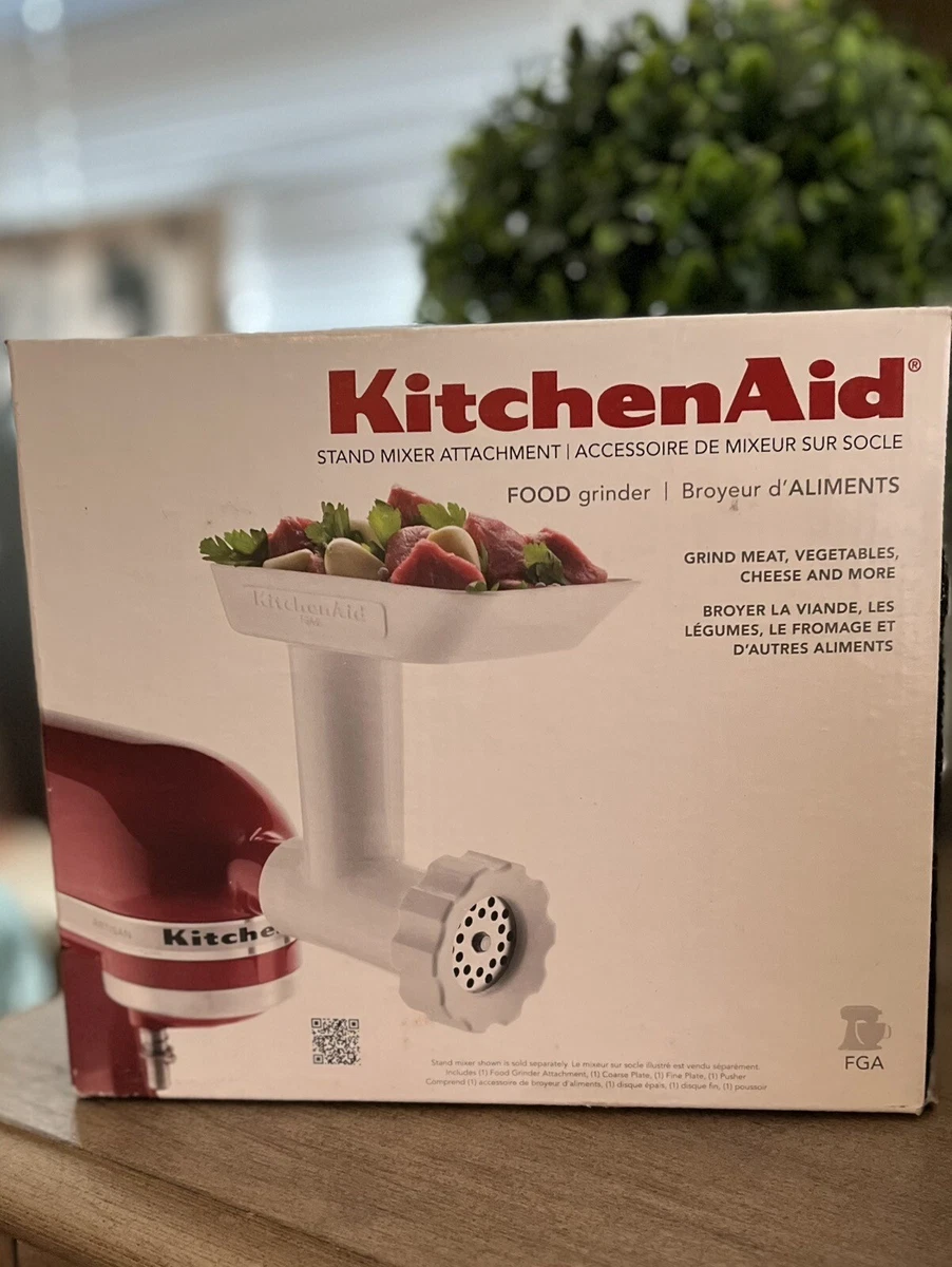 KitchenAid Food Grinder Attachment in White