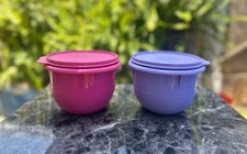 Tupperware Small Ultimate Mixing Bowls 5 Cup Set of 2  New