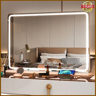 YAMISSI LED Hollywood Makeup Vanity Cosmetic Mirror with Lights 80 x 60cm Large Mirror