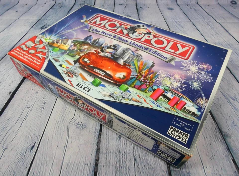 Monopoly The Here and Now Limited Edition by Parker 2005 - (8yrs+) ~ Complete - Image 4 of 4