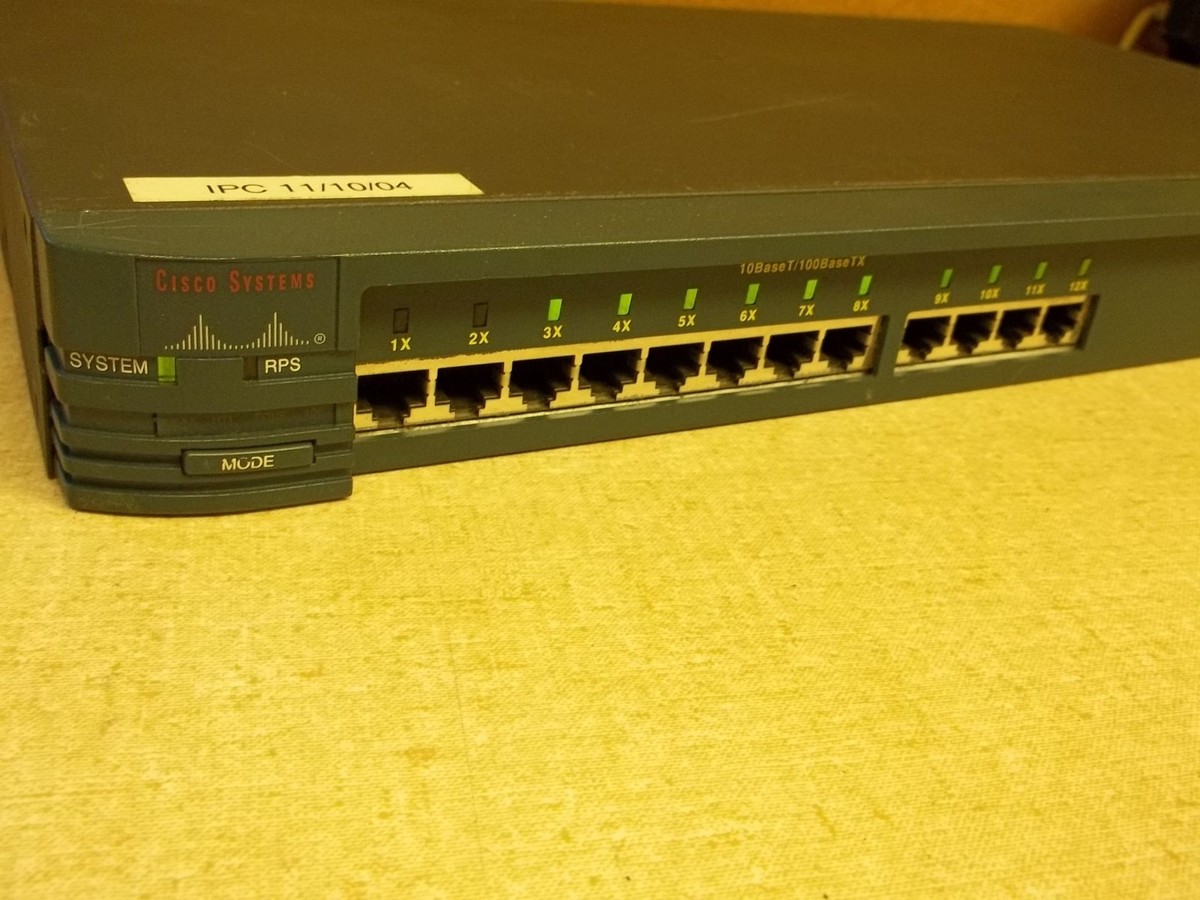 Cisco Catalyst 2900 Series XL 13606 WS-C-2912-XL-EN *FREE SHIPPING Cisco Catalyst 2900 Series XL 13606 WS-C-2912-XL-EN *FREE SHIPPING