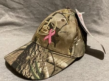 Hunter's Specialties Breast Cancer Awareness Womens Adjustable Camo Hat Cap NWT