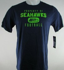 Seattle Seahawks NFL Youth's Property Logo Short Sleeve Shirt
