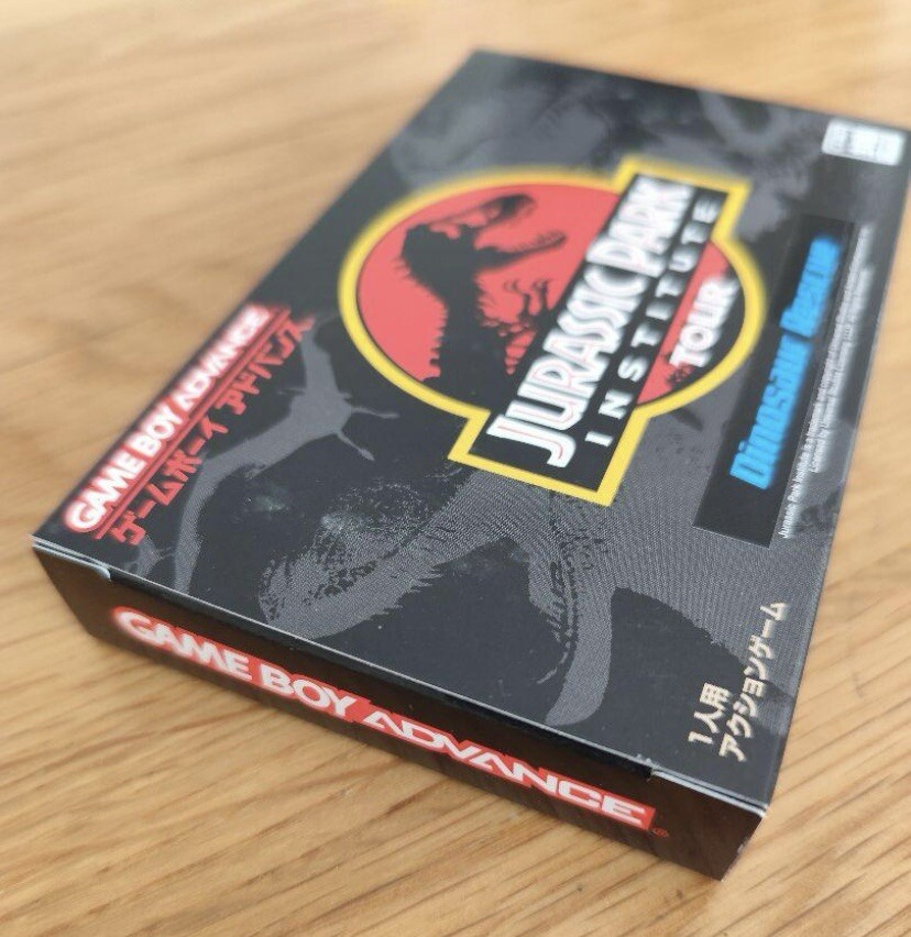 Jurassic Park Institute Tour Dinosaur Rescue Game Boy Advance GBA NEW 2003 Japan