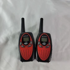 Retevis RT628 Walkie Talkies FRS Walkie Talkie Long Range Red 2 Pack