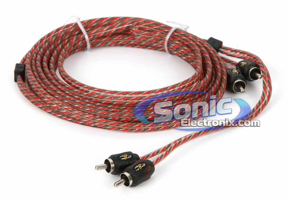 Stinger SI4215 серии 4000 15 футов 2-канальный соединительный кабель OFC RCA 4390₽