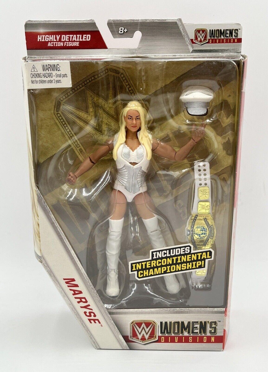 WWE Maryse Elite Exclusive Wrestling Figure Miz Intercontinental