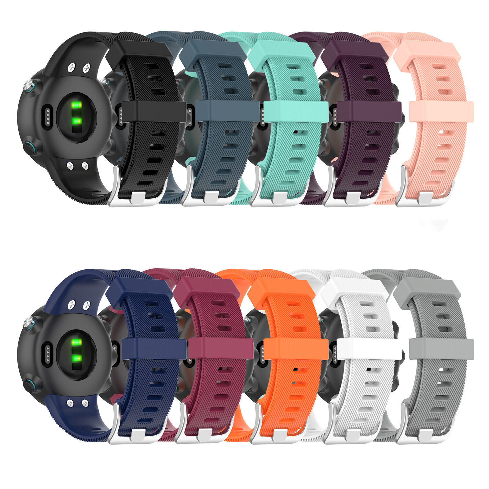 Band Wrist Strap Belt Replacement for Garmin Swim 2 Pool SWOLF GPS Smart Watch