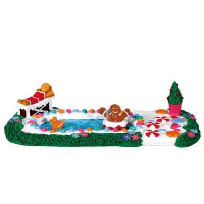 Lemax 2017 Sweet Swim Day Sugar N' Spice #73293 Ginger Breads Friends Sweetest 