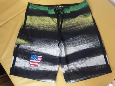 (  2398) MOSSIMO SUPPLY CO Größe ML USA-Markenflagge...