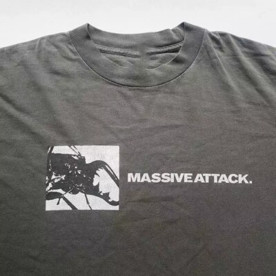 Massive Attack Band Tour 90s T Shirt Full Size S-5XL