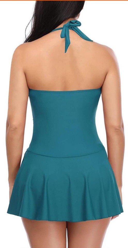 SHEKINI Costume Intero Ruched Skirted Elegante A Balze Gonna Da Spiaggia Una Spalla Controllo Addominale Costumi Da Bagno Donna Un Pezzo Gonna Da Bagno Xl Rosa Fd 105563511