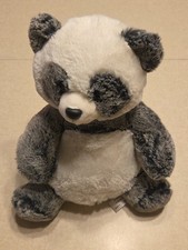 Aurora Plush 12" Ping Panda Bear Black White