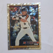 2026 Topps Series 1 Jeff Bagwell #T91-17 SILVER CRACKLE FOIL Houston Astros