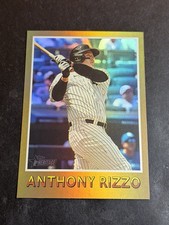 2024 Topps Heritage Anthony Rizzo #75BS-14 Baseball Sensations Gold Foil