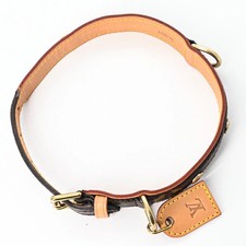 LOUIS VUITTON Monogram Collier Baxter PM Dog ...
