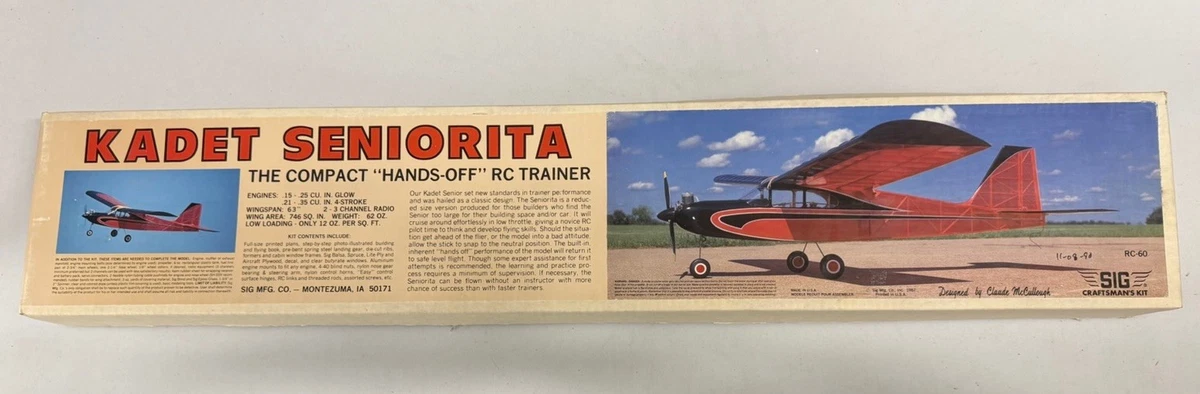 SIG Wooden Hobby RC Airplane Trainers for sale | eBay