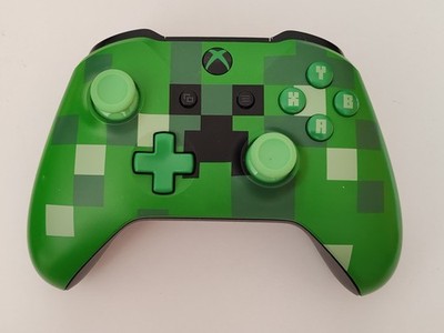 Original Xbox One Wireless Controller Minecraft Creeper | tested