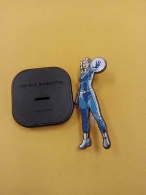 Figpin Invisible Woman Sue Storm RARE Pin SDCC Fantastic Four Marvel DOOMSDAY