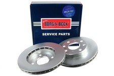 BORG & BECK BBD5415 Brake Disc Front 231mm Outer Diameter Fits Honda Jazz Life