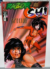 Razor and Shi special #1 preview of Kabuki: Fear the Reaper London Night 1994