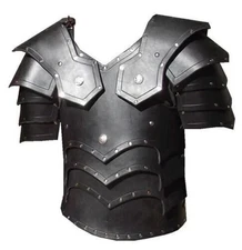 Leather Cuirass Armor Medieval Leather Armor Larp Cosplay Halloween Costume SCA