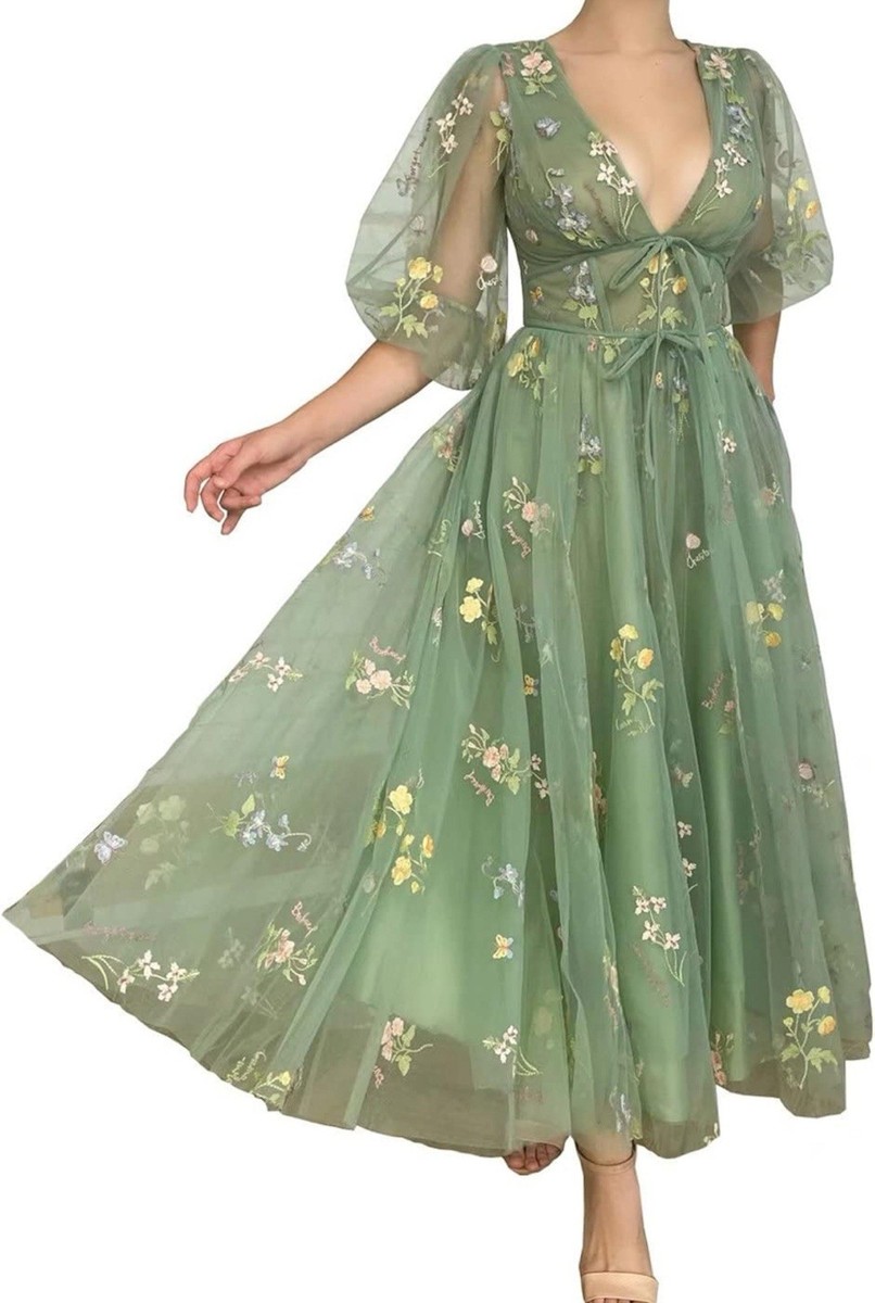 green emerald velvet dress A-Line Off the Shoulder Sage Green Short Homecoming Dress with Appliqu –  FancyVestido main image 0