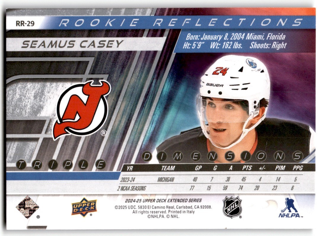 CASEY CASEY ケイシーケイシー　タックスカート Seamus Casey Marquee Rookie 2024-25 O Pee Chee Platinum #270 | eBay