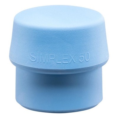 Halder insert for gentle hammer simplex 30 mm TPE blue-soft