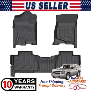 Tapis de plancher pour Chevy Tahoe Suburban / GMC Yukon XL 07-2014 Linges de lit pour tapis