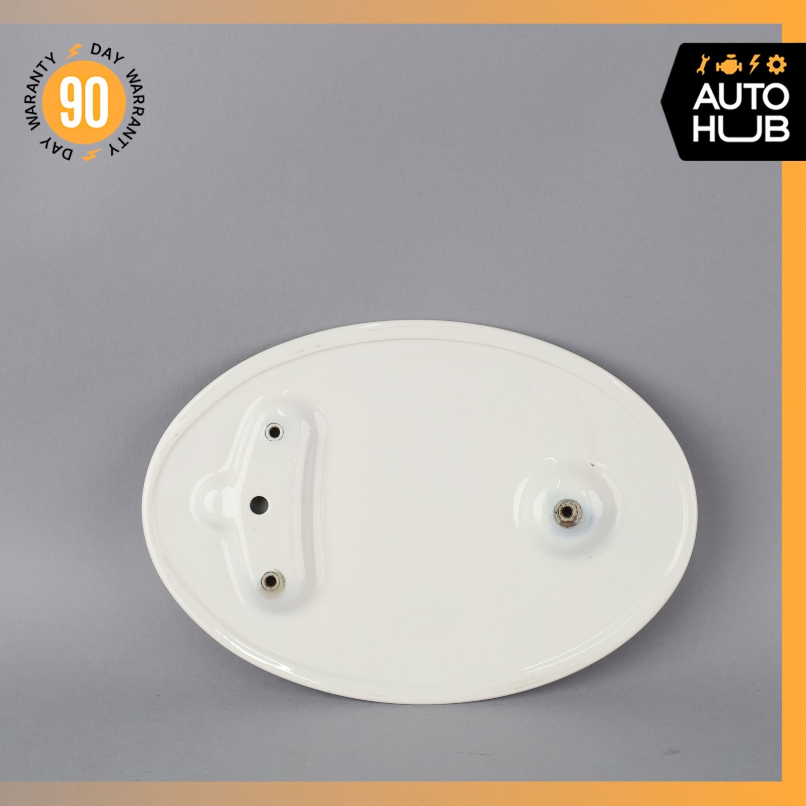 12-18 Bentley Continental GTC Fuel Filler Gas Tank Door Flap Lid White OEM 49k