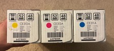 HP 126A Tri-Pack Color Printer Cartridges Cyan Yellow Magenta Laserjet Pro Set 3