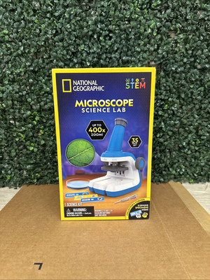 NATIONAL GEOGRAPHIC Microscope for Kids - Science Kit with an Easy-to-Use Kid...