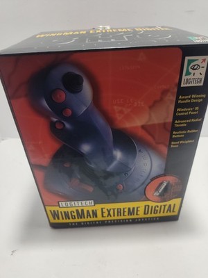 Vtg Logitech Wingman Extreme 15 Pin Joystick open Box