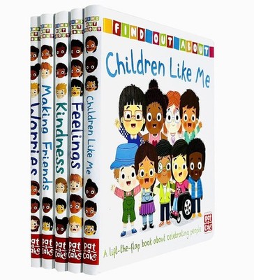 A lift the flap Find out About Series 5 Board Books - Ages 1-3 - By Pat-a-Cake