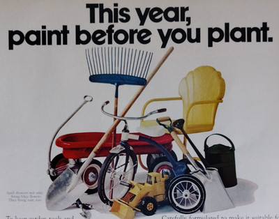 Vintage Retro 1972 Ad Sherwin-Williams Paint Before You Paint Stop Rust Safely
