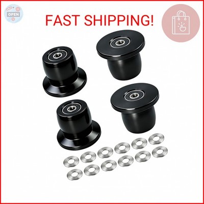 Vsttar Qty.4 Machined Wheels/Rollers Compatible with Total Gym Replacement, Fits