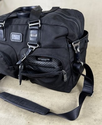 Preowned TUMI Alpha Bravo Black 16” Carry On Briefcase 22340DH | eBay