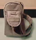 PetAmi Pet Sling Carrier - Grey, Black and White Striped - Barely Used — photo 3