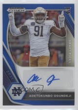 2021 Panini Prizm Draft Picks Blue 83/149 Adetokunbo Ogundeji #DPA-AOG Auto 0c2