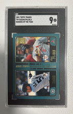 2001 TOPPS TRADED BASEBALL T99 SUZUKI/PUJOLS ROOKIES OF THE YEAR SGC 9 MINT