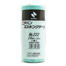 Vehicle Masking Tape, 5 rolls, 24mm x 18m, 222H-24