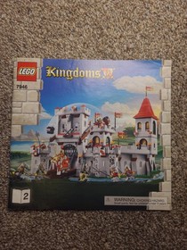 LEGO Kingdoms Manual Lot 7946 (1,2,&3), 7948 & 7949 Booklets ONLY As Found!