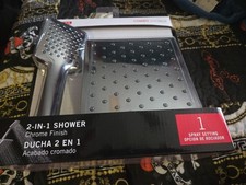 Delta 2 In 1 Shower Chrome Finish Shower Set 75754