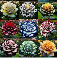 About 100Pcs/pack Mixed Color RoseSeeds Rare Exotic Plant Garden Flower Seeds-